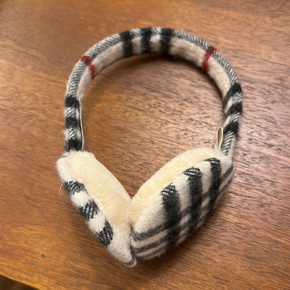 100% Authentic Burberry Earmuffs